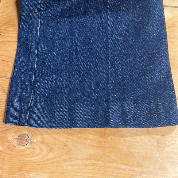 Anthropologie Blue Denim Trouser Size 00 Petite - Picture 7 of 7